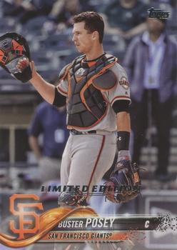 2018 Topps - Limited #250 Buster Posey Front