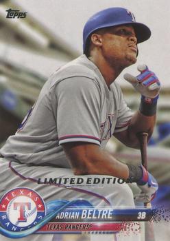 2018 Topps - Limited #254 Adrian Beltre Front