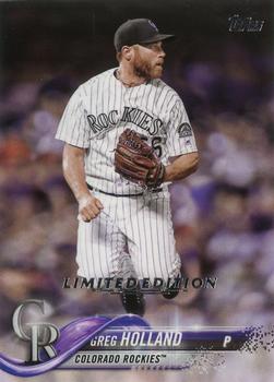 2018 Topps - Limited #269 Greg Holland Front