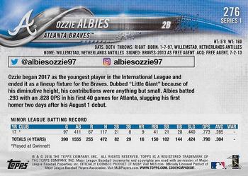 2018 Topps - Limited #276 Ozzie Albies Back