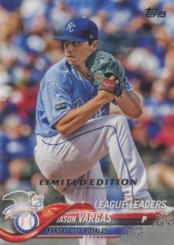 2018 Topps - Limited #327 Jason Vargas Front