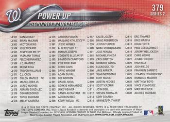 2018 Topps - Limited #379 Power Up Back
