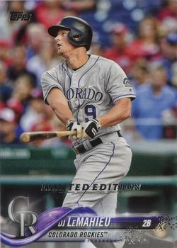 2018 Topps - Limited #449 DJ LeMahieu Front