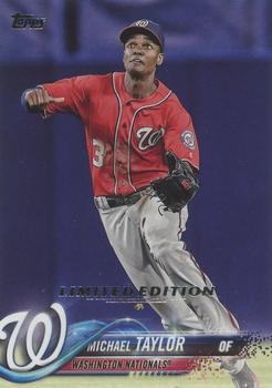2018 Topps - Limited #461 Michael Taylor Front