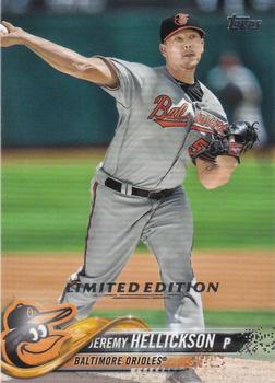 2018 Topps - Limited #619 Jeremy Hellickson Front