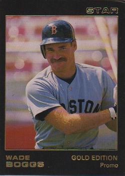 1988-89 Star Gold - Promos #NNO Wade Boggs Front