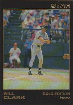 1988-89 Star Gold - Promos #NNO Will Clark Front