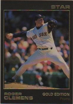 1988-89 Star Gold - Promos #NNO Roger Clemens Front