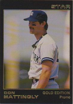 1988-89 Star Gold - Promos #NNO Don Mattingly Front