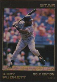 1988-89 Star Gold - Promos #NNO Kirby Puckett Front