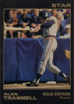 1988-89 Star Gold - Promos #NNO Alan Trammell Front