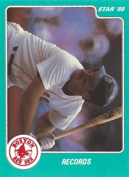 1988 Star Wade Boggs - Glossy #9 Wade Boggs Front