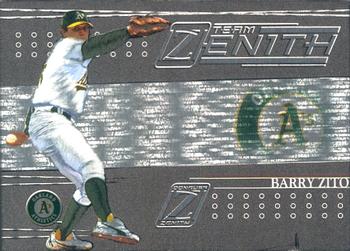 2005 Donruss Zenith - Team Zenith #TZ-9 Barry Zito Front