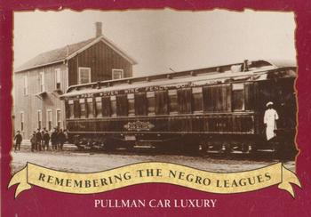 1992 Tuff Stuff Remembering the Negro Leagues #4 Pullman Car Luxury Front