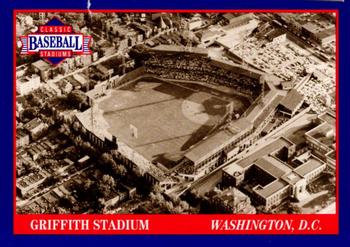 1992 Tuff Stuff Classic Baseball Stadiums #2 Griffith Stadium Front