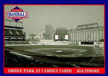 1992 Tuff Stuff Classic Baseball Stadiums #18 Oriole Park at Camden Yards Front