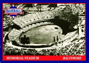 1992 Tuff Stuff Classic Baseball Stadiums #34 Memorial Stadium Front