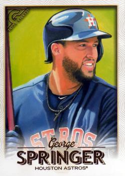 2018 Topps Gallery #2 George Springer Front
