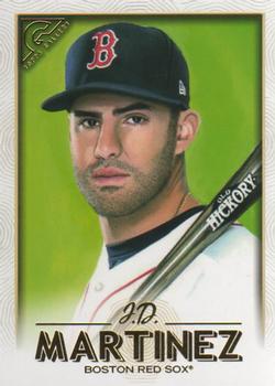 2018 Topps Gallery #79 J.D. Martinez Front