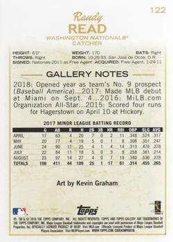 2018 Topps Gallery #122 Raudy Read Back