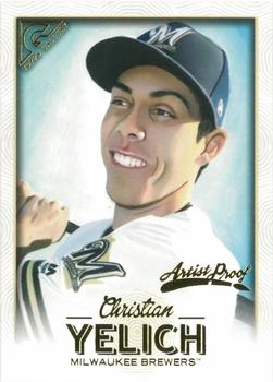 2018 Topps Gallery - Artist Proof #5 Christian Yelich Front