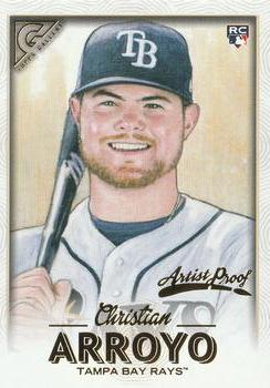 2018 Topps Gallery - Artist Proof #54 Christian Arroyo Front
