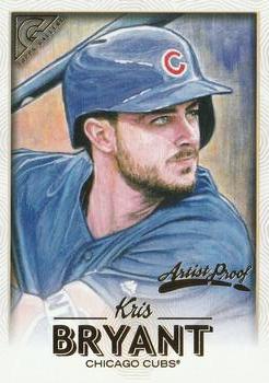 2018 Topps Gallery - Artist Proof #75 Kris Bryant Front