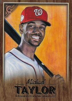2018 Topps Gallery - Wood #4 Michael Taylor Front