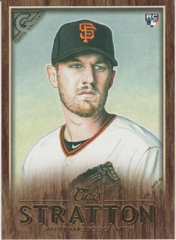 2018 Topps Gallery - Wood #8 Chris Stratton Front