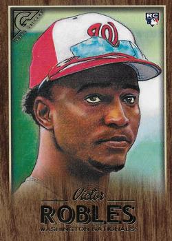 2018 Topps Gallery - Wood #38 Victor Robles Front
