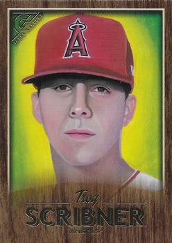 2018 Topps Gallery - Wood #42 Troy Scribner Front