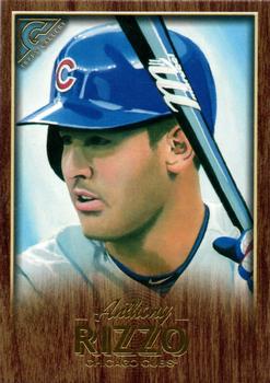 2018 Topps Gallery - Wood #45 Anthony Rizzo Front