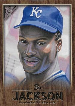 2018 Topps Gallery - Wood #68 Bo Jackson Front