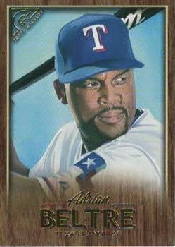 2018 Topps Gallery - Wood #69 Adrian Beltre Front