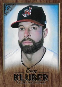 2018 Topps Gallery - Wood #70 Corey Kluber Front