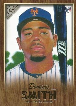 2018 Topps Gallery - Wood #71 Dominic Smith Front