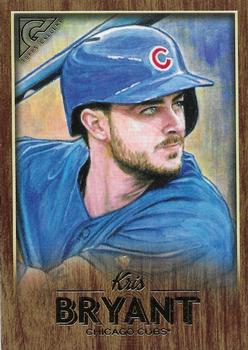 2018 Topps Gallery - Wood #75 Kris Bryant Front