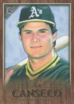 2018 Topps Gallery - Wood #78 Jose Canseco Front