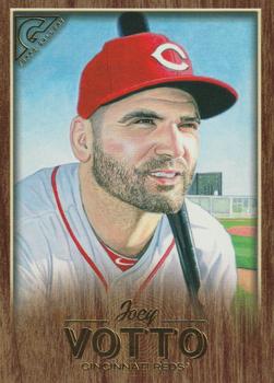 2018 Topps Gallery - Wood #92 Joey Votto Front