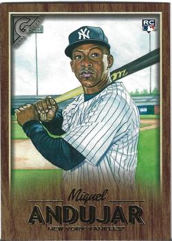 2018 Topps Gallery - Wood #101 Miguel Andujar Front
