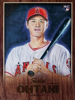 2018 Topps Gallery - Wood #116 Shohei Ohtani Front