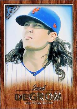 2018 Topps Gallery - Wood #132 Jacob deGrom Front