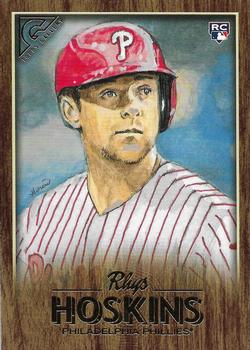 2018 Topps Gallery - Wood #133 Rhys Hoskins Front