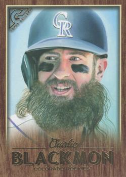 2018 Topps Gallery - Wood #146 Charlie Blackmon Front