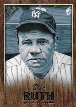 2018 Topps Gallery - Wood #150 Babe Ruth Front