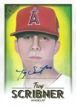 2018 Topps Gallery - Autographs #42 Troy Scribner Front