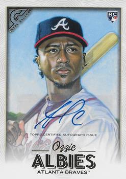 2018 Topps Gallery - Autographs #67 Ozzie Albies Front