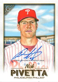 2018 Topps Gallery - Autographs #74 Nick Pivetta Front