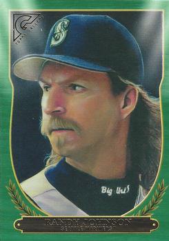 2018 Topps Gallery - Hall of Fame Gallery Green #HOF-15 Randy Johnson Front