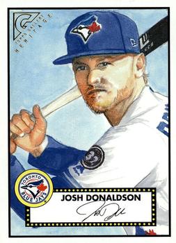 2018 Topps Gallery - Heritage #H-5 Josh Donaldson Front